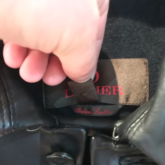 Danier - Brand New 3/4 Length Italian Leather Coat - Picture 8 of 11